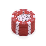 3 Layers Poker Chip Tobacco Grinder