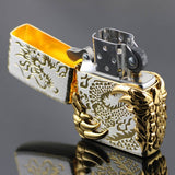 Gold Eagle Claw Lighter - Rich Smoker
